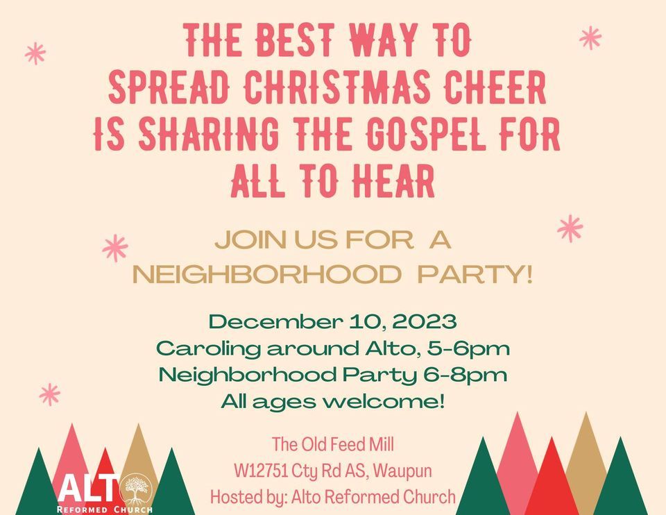 Caroling & Christmas in Alto 