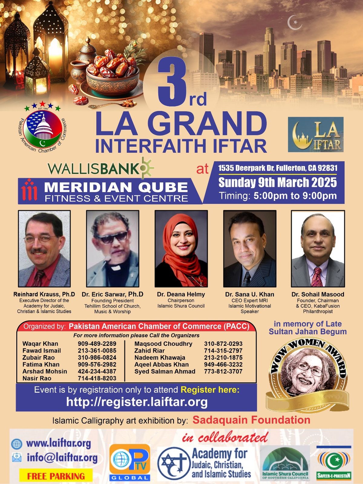 3rd LA GRAND INTERFAITH IFTAR