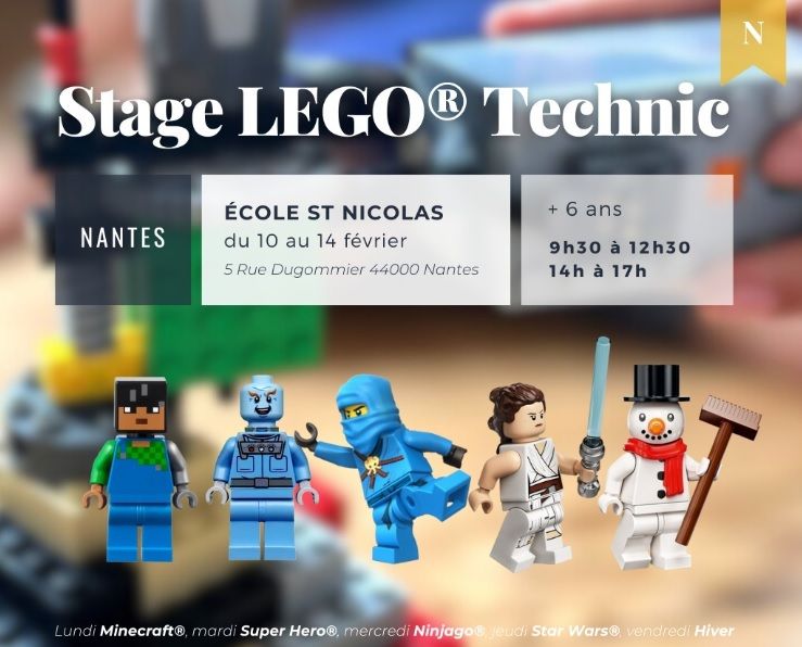 stages LEGO Nantes