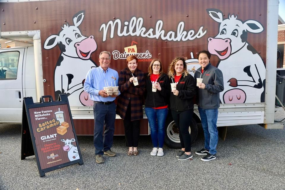 GIANT Celebrates 100th Anniversary Milkshakes on the Moo-ve Pop Up