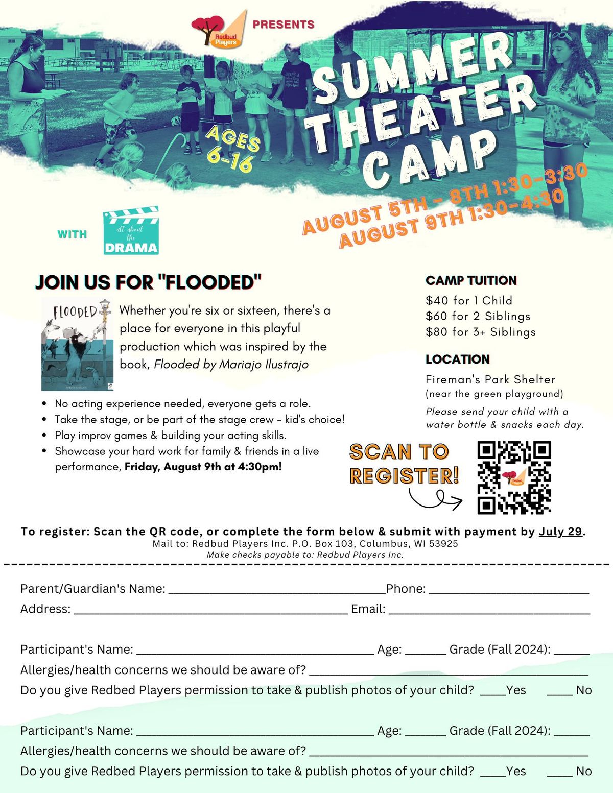 Redbud Theatre Camp