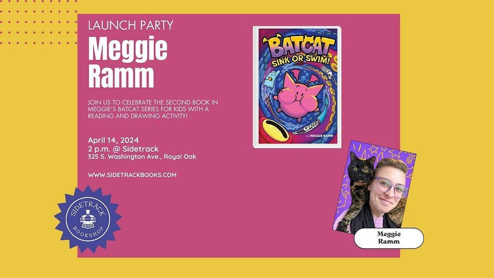 Draw Comics with Meggie Ramm to celebrate the release of BATCAT: SINK OR SWIM!