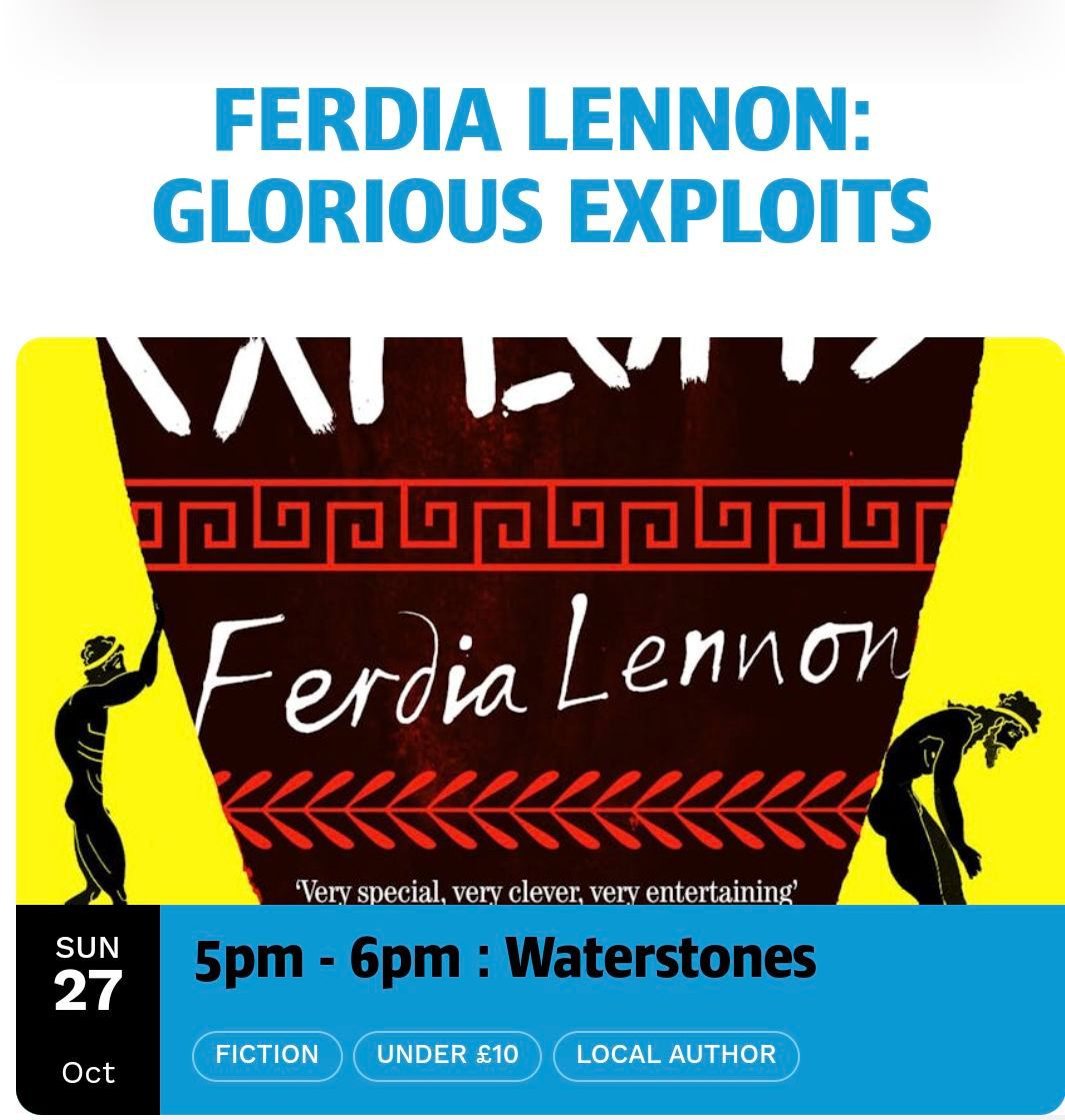 Norwich Book Festival: Ferdia Lennon - Glorious Exploits 