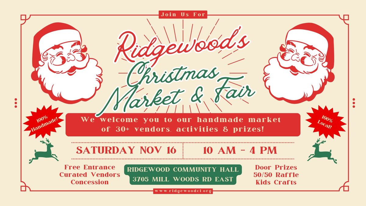 Ridgewood Christmas Market & Fair