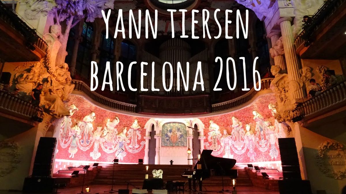 Yann Tiersen Barcelona Tickets