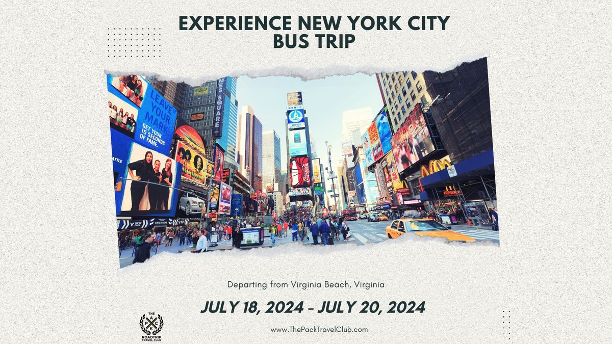 2024 Experience New York City Bus Trip
