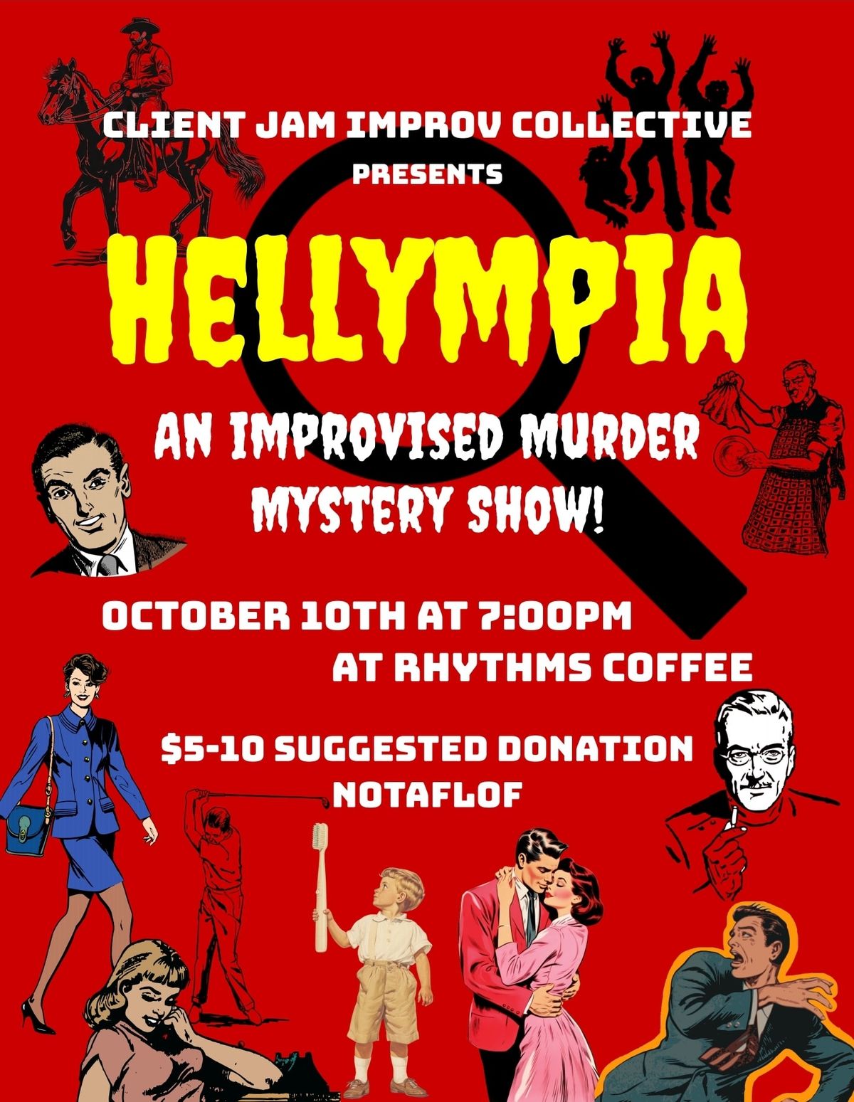 Improvised Murder Mystery Show \ud83d\ude35