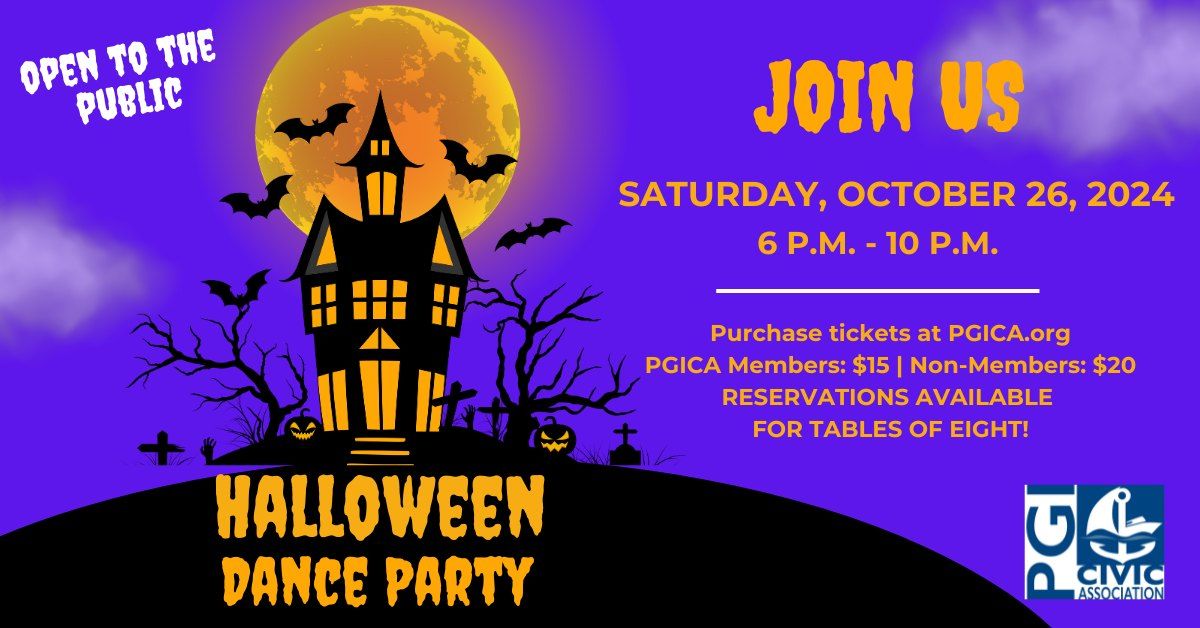 Halloween Dance Party | OPEN TO THE PUBLIC! 