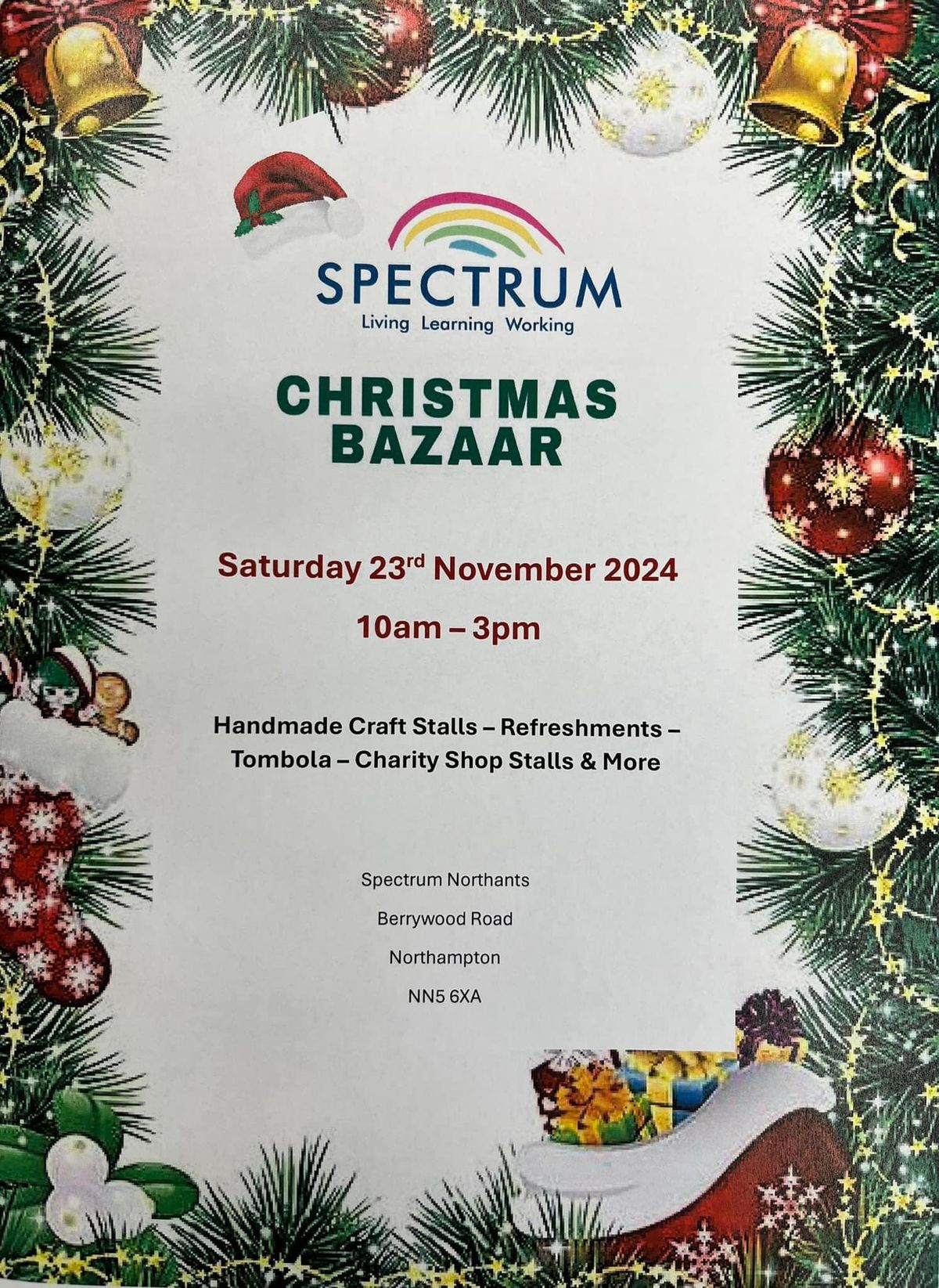 Spectrum\u2019s Christmas Bazaar 