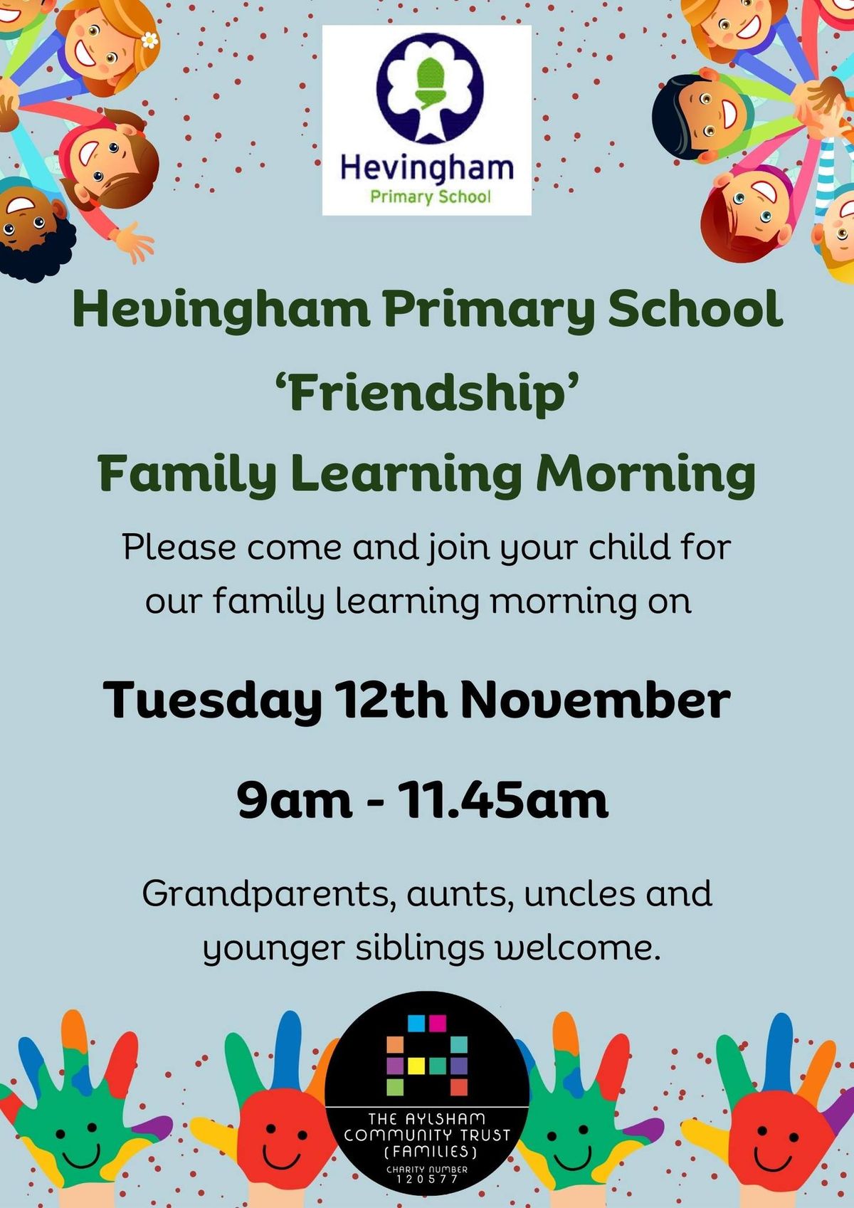 Hevingham Primary School Family Learning Morning