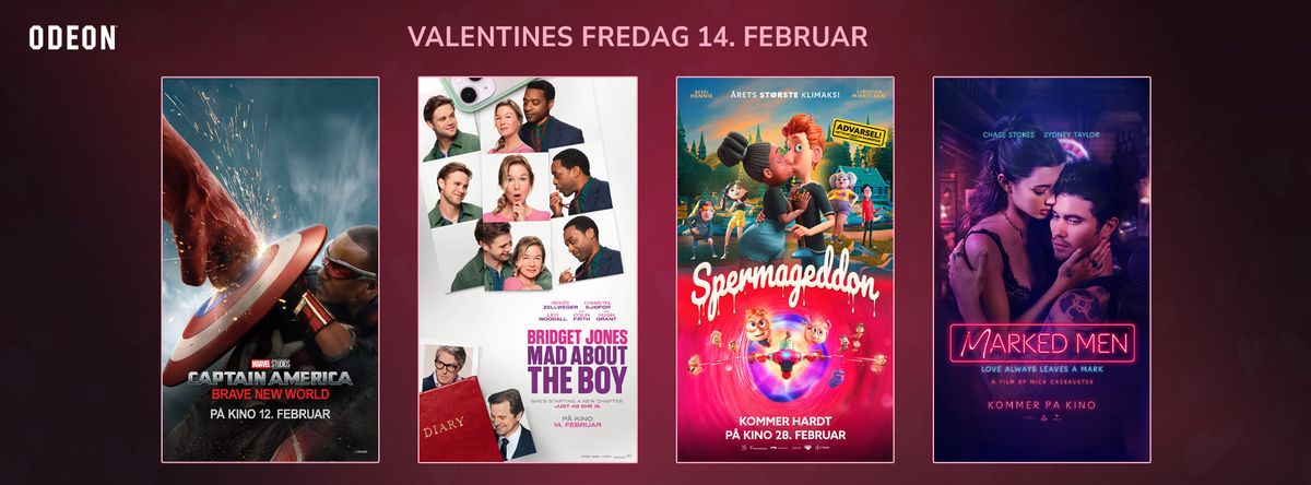 Valentines Day p\u00e5 ODEON Oslo \u2764\ufe0f