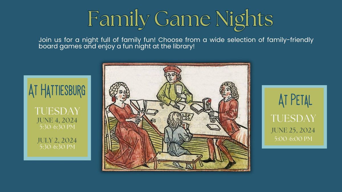 Family Game Night (Hattiesburg) 