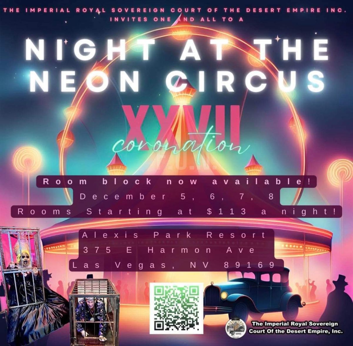 IRSCDEI Coronation XXVII - A Night at the Neon Circus