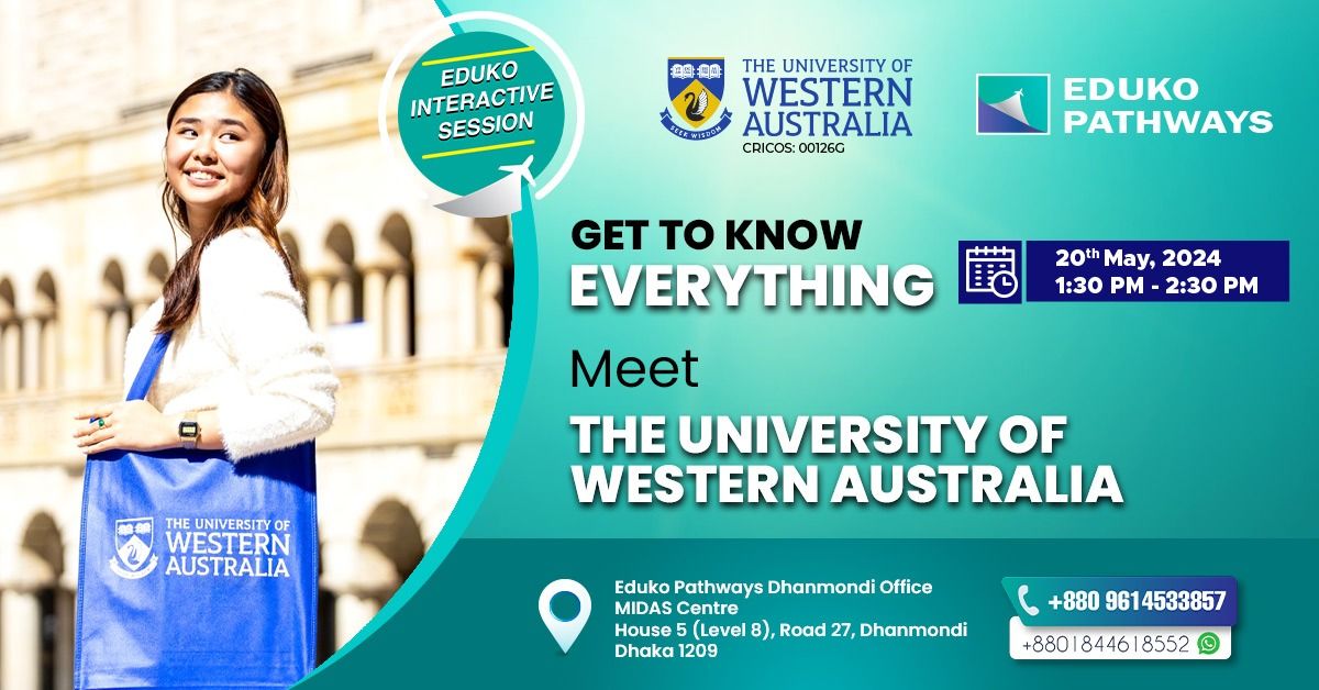 Eduko Interactive Session: Meet the University of Western Australia
