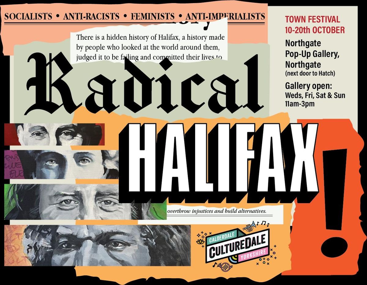 Town Festival of Music & Words: Radical Halifax Exhibition