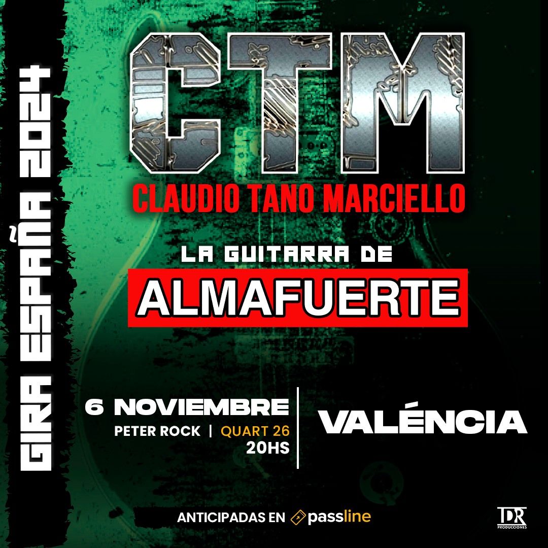 CTM - Claudio Tano Marcielo \/ Gira Espa\u00f1a 2024