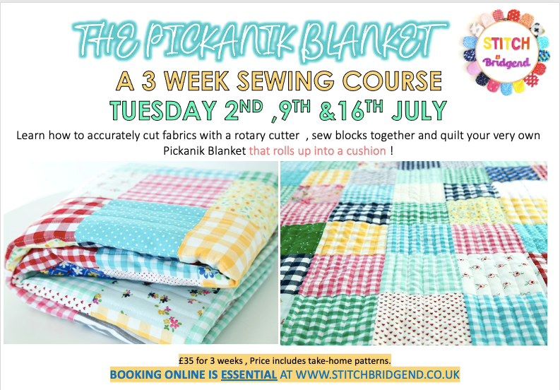 THE PICKANIK BLANKET SEWING COURSE