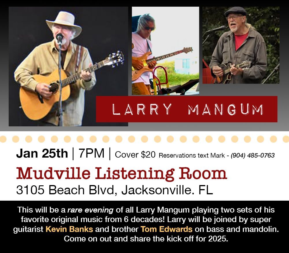 An Evening with Larry Mangum