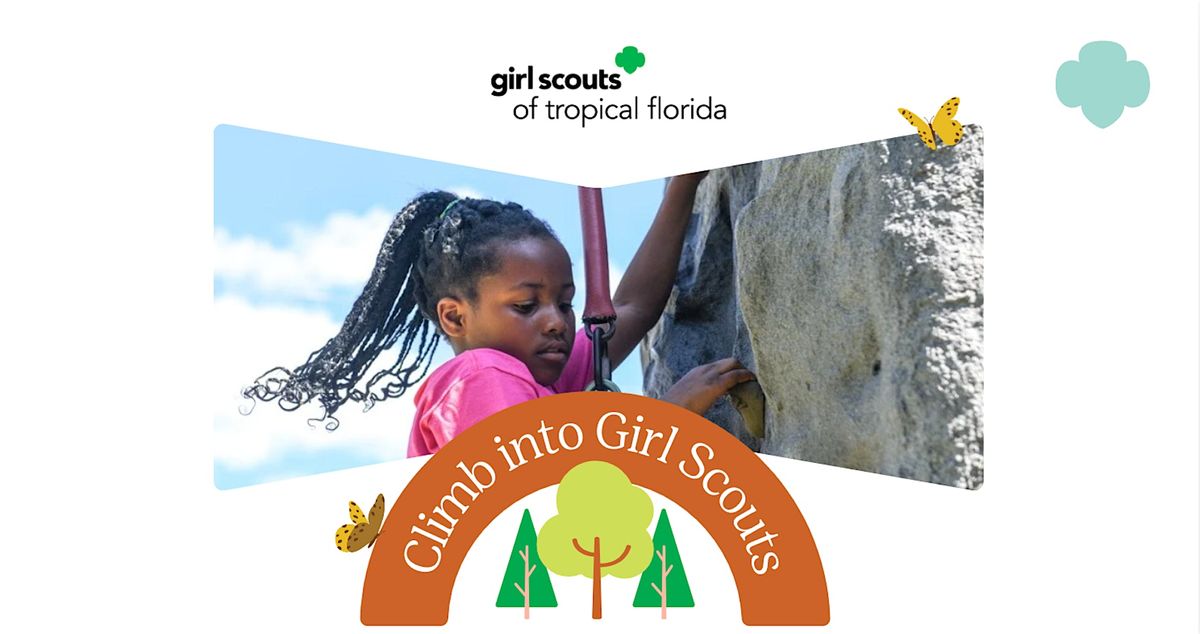 Bouldering Bash with Girl Scouts of Tropical Florida