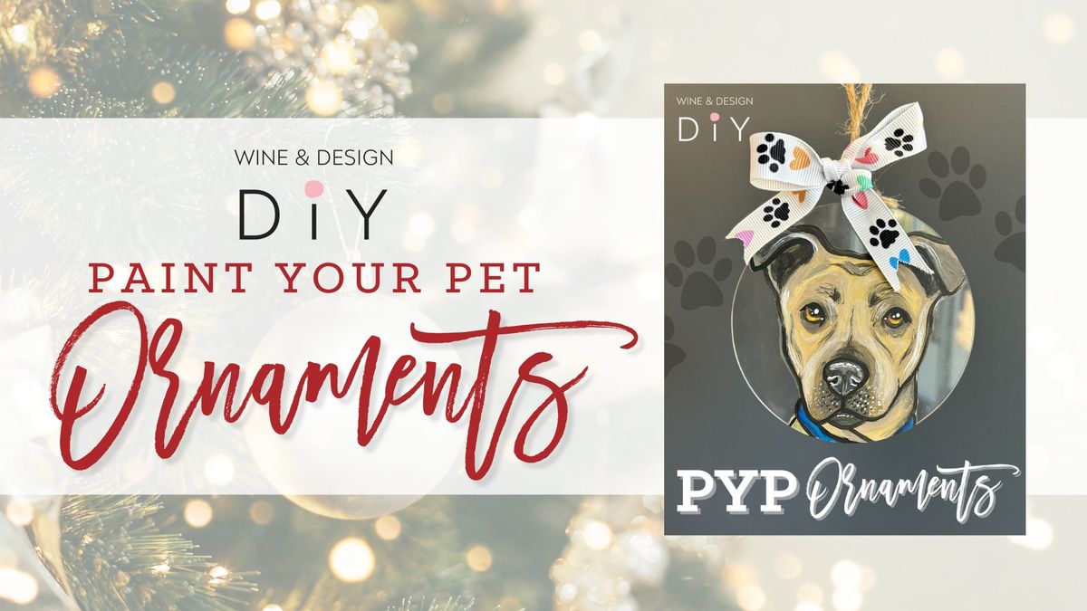 Paint Your Pet Ornaments at Cloer Family Vineyards!