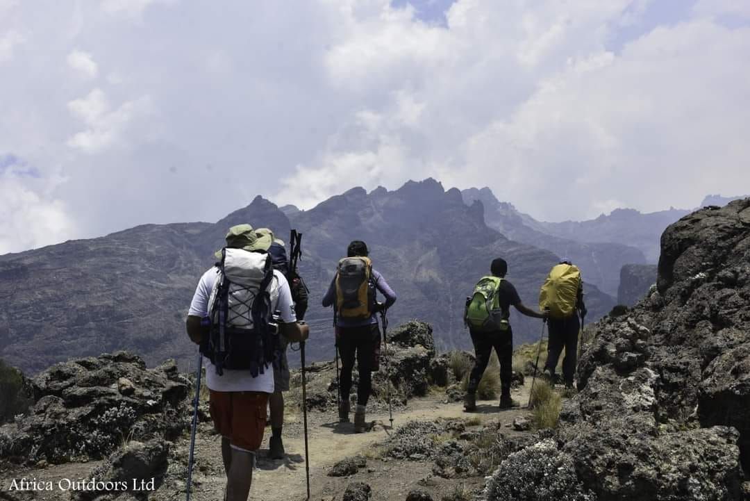 Mount Kenya Sirimon-Sirimon route