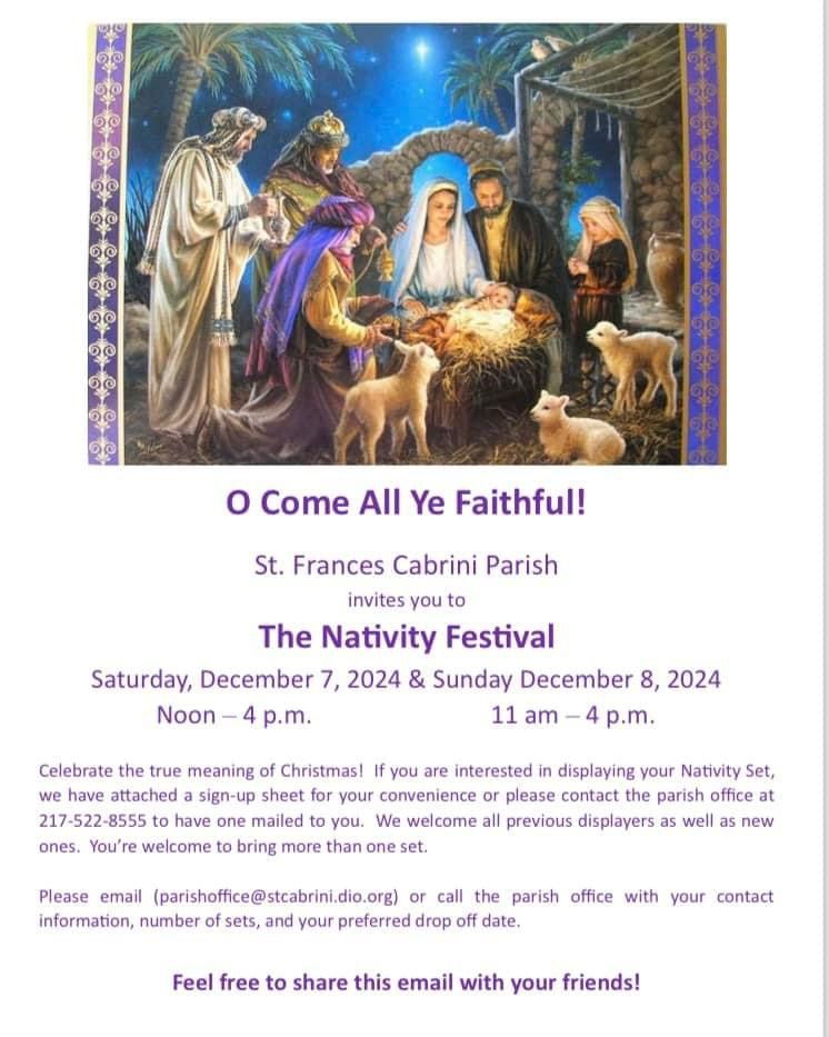 O Come All Ye Faithful Nativity Festival