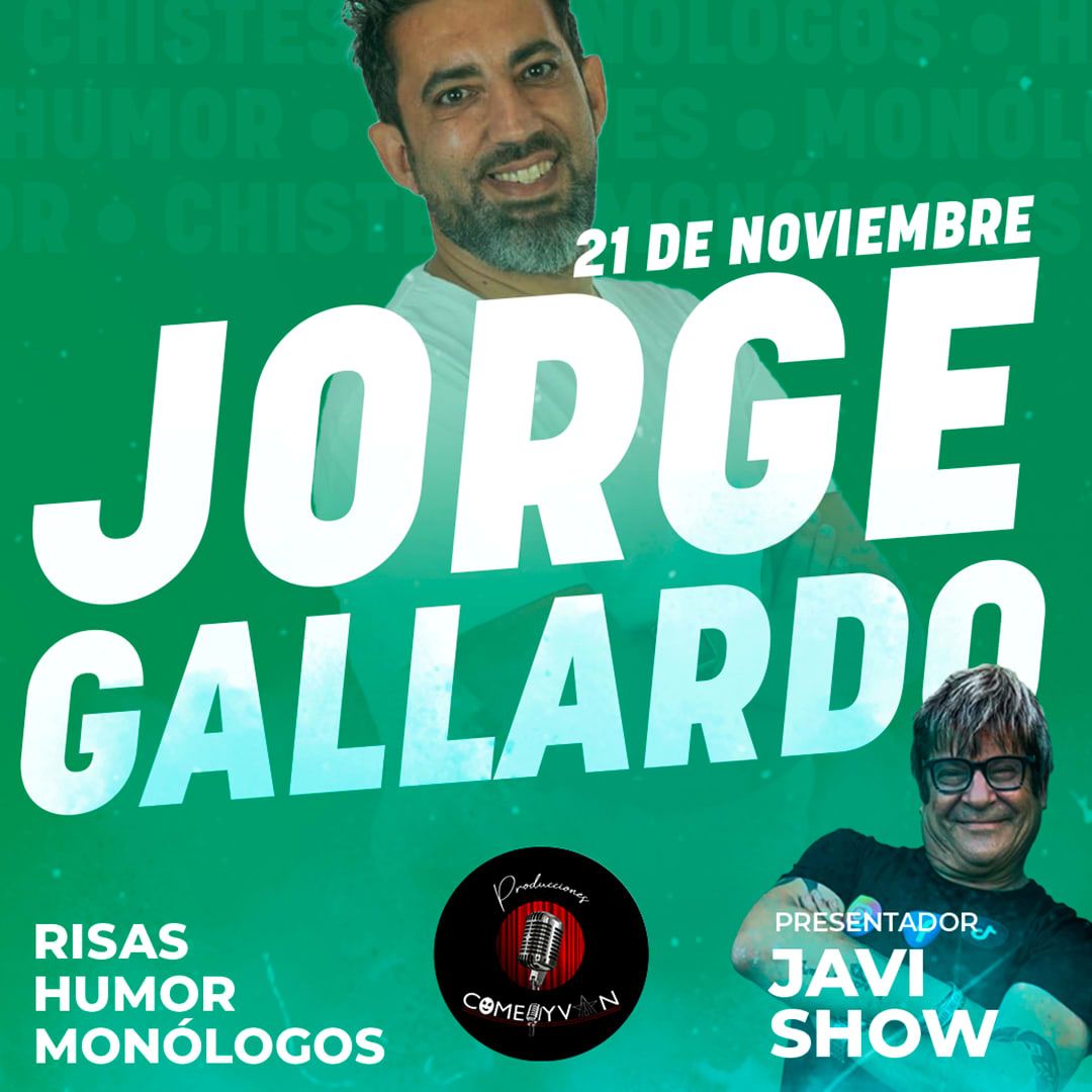 Jueves de Mon\u00f3logos con Jorge Gallardo + cena en Teatro Las Vegas