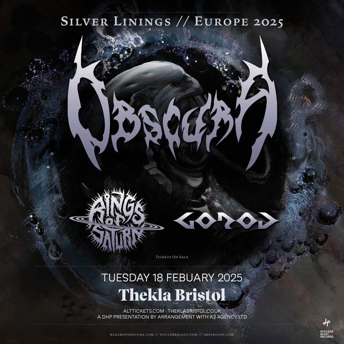 Obscura live at Thekla