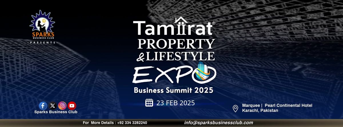 SBC Presents Tamiirat Property & Lifestyle EXPO \u2013 Business Summit 2025