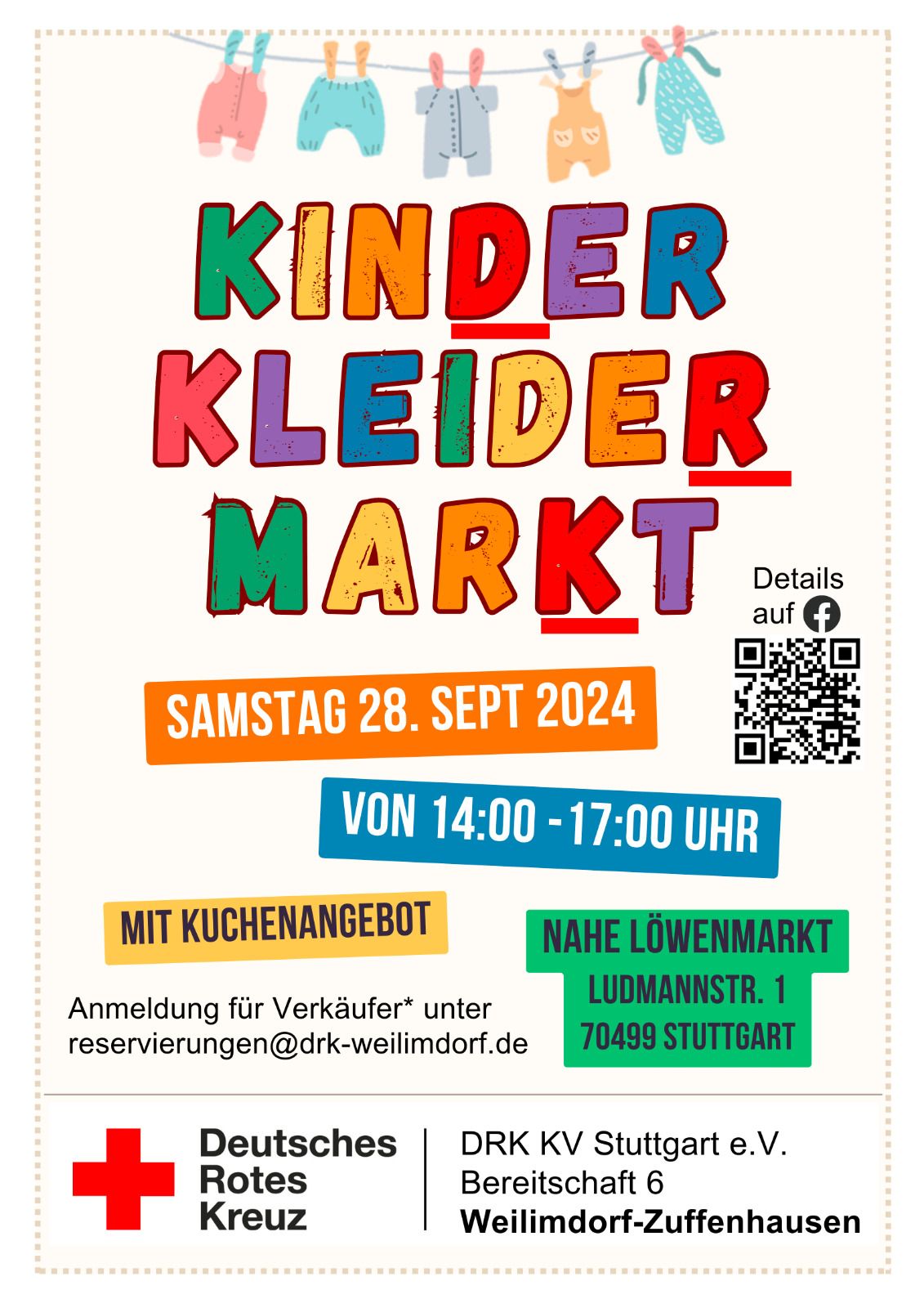 2. Kinderkleidermarkt im DRK Weilimdorf-Zuffenhausen