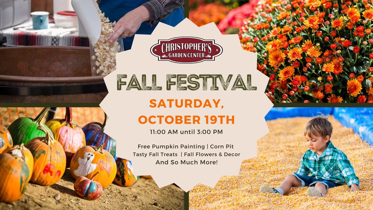 Christopher's Garden Center Fall Festival