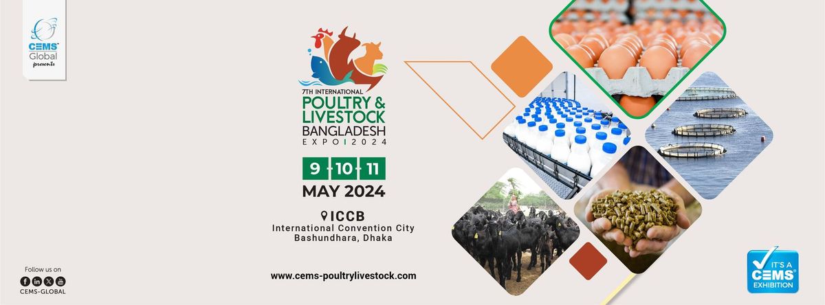 7th Poultry and Livestock Bangladesh International Expo 2024