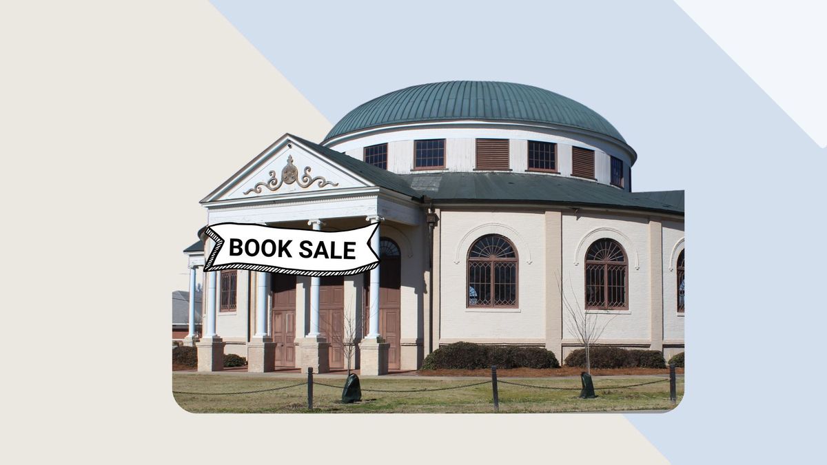 Annual Book Sale at The Round Building - Carolyn Crayton Park