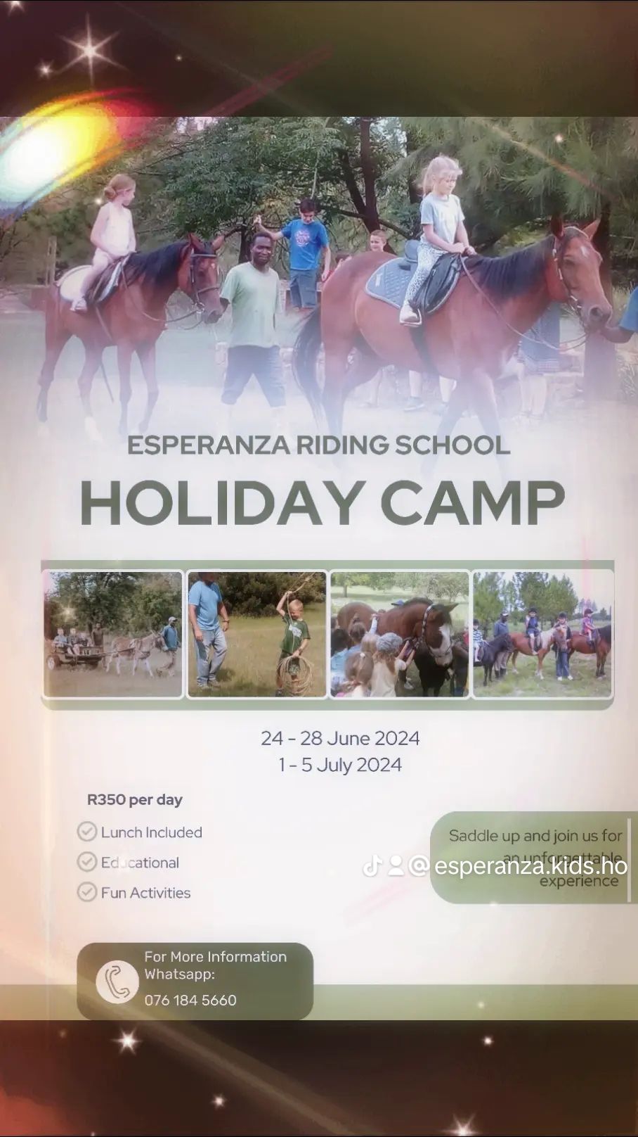 Holiday camp and activities for kids in Pretoria