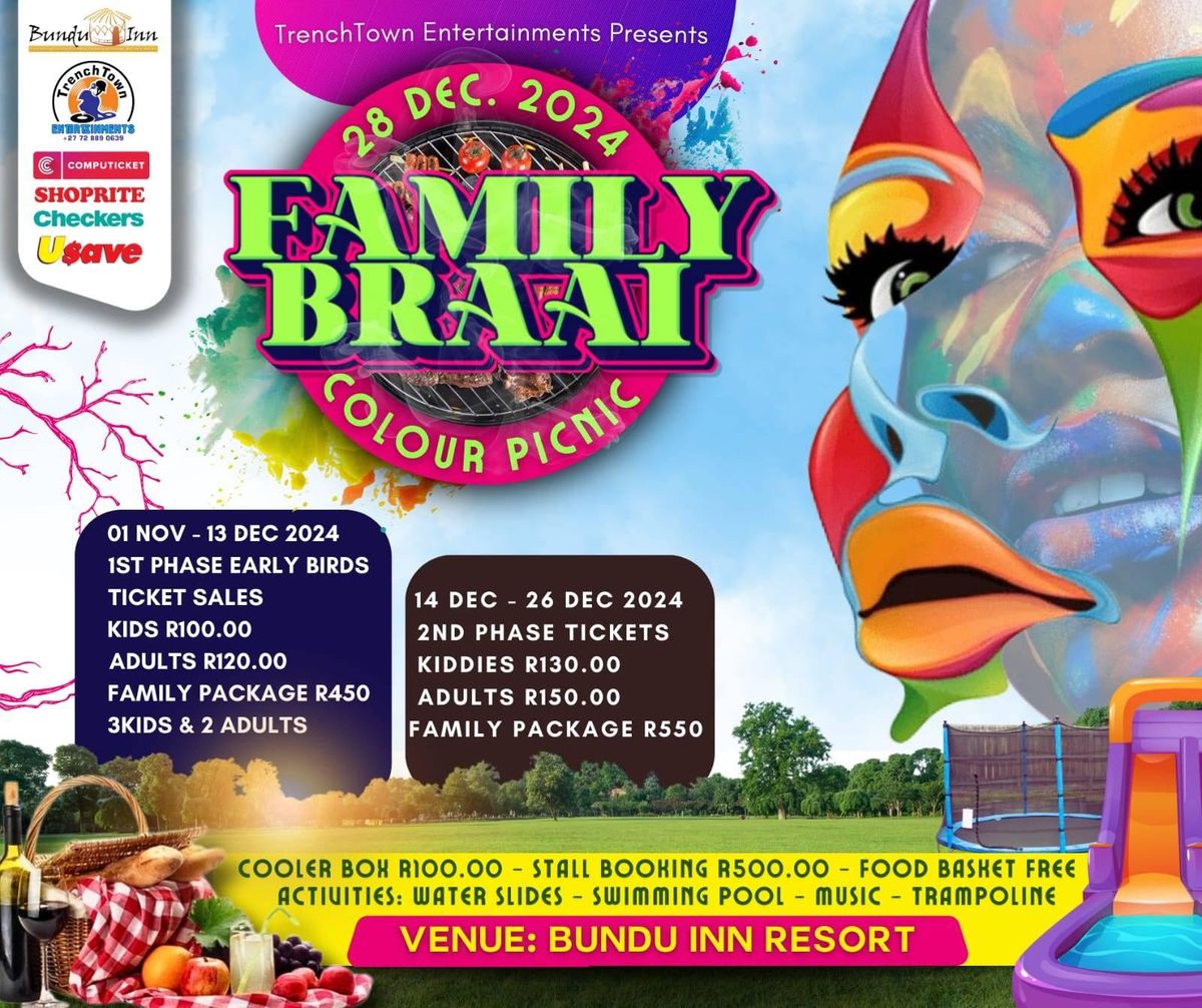 Family Braai Colour Picnic 