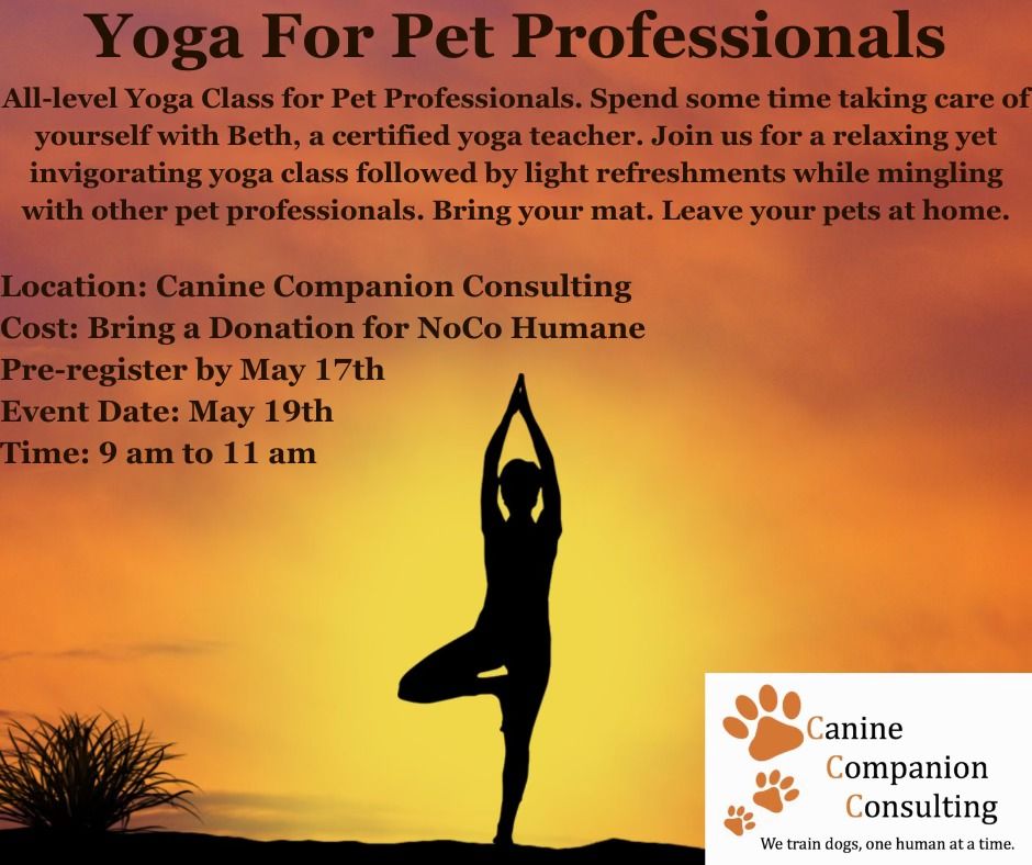 Yoga For Pet Professionals