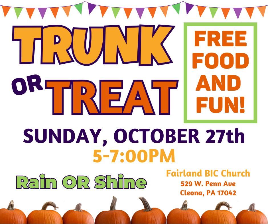 Trunk or Treat