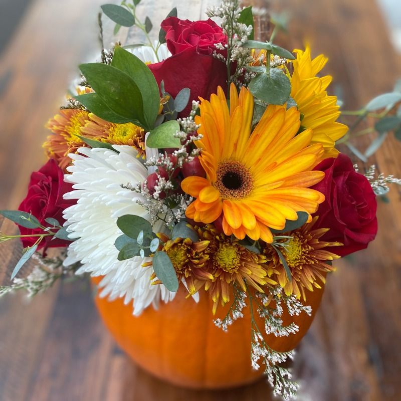 Fall Flower & Wine Workshop