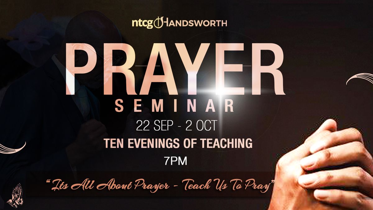 Prayer Seminar