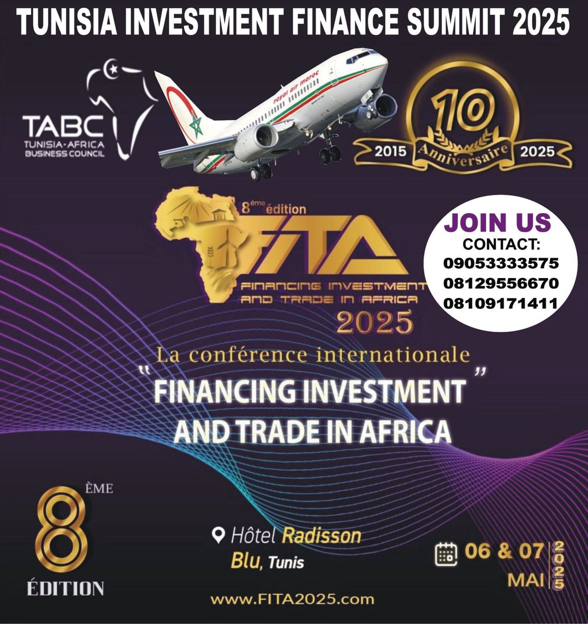 Tunisia Investment Finance Summit 2025