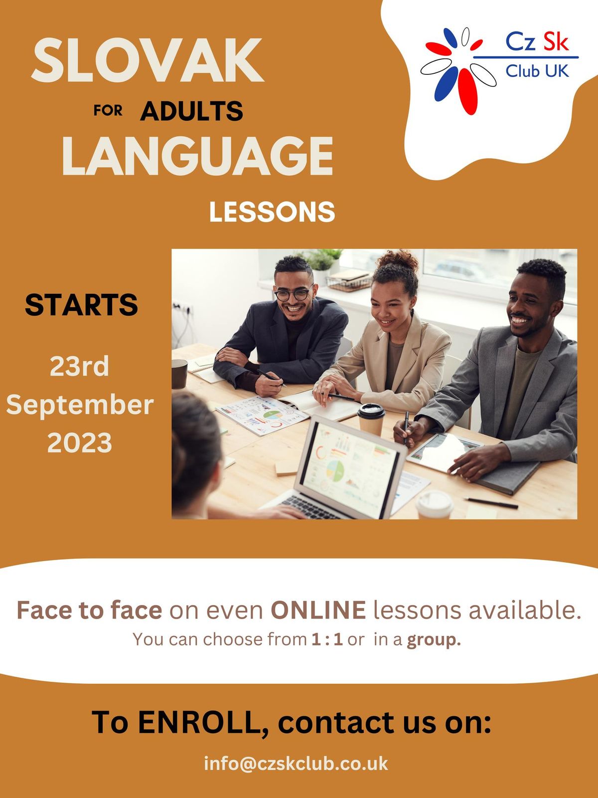 Slovak Language Lessons for ADULTS