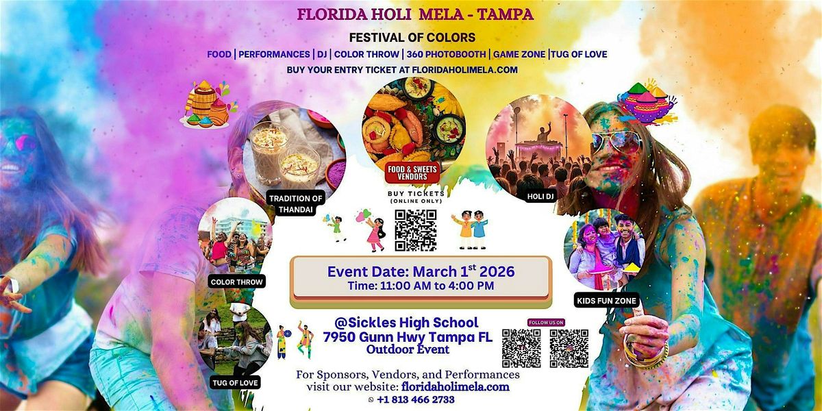 Florida Holi Mela - Tampa