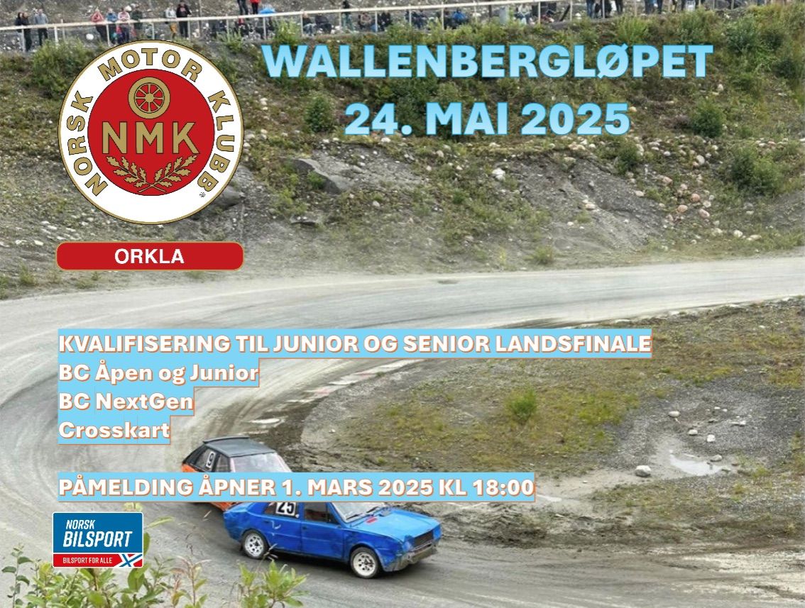 Wallenbergl\u00f8pet 24. mai 2025 Bilcross