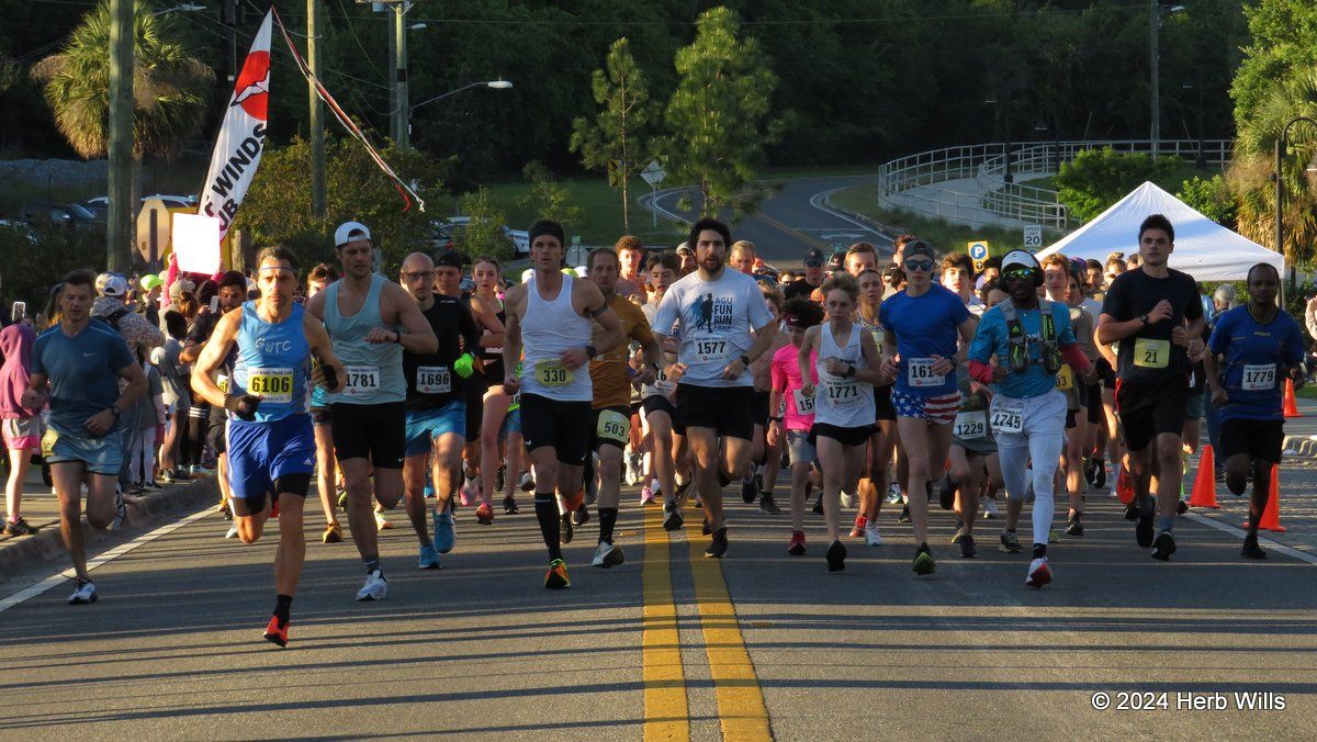 Gulf Winds Track Club's 2025 Springtime 10K \/ 5K \/ Mile