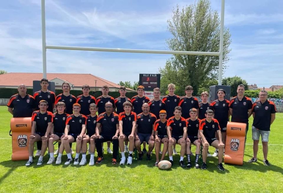 Co voiturage finale cadets U17 Albi rugby League