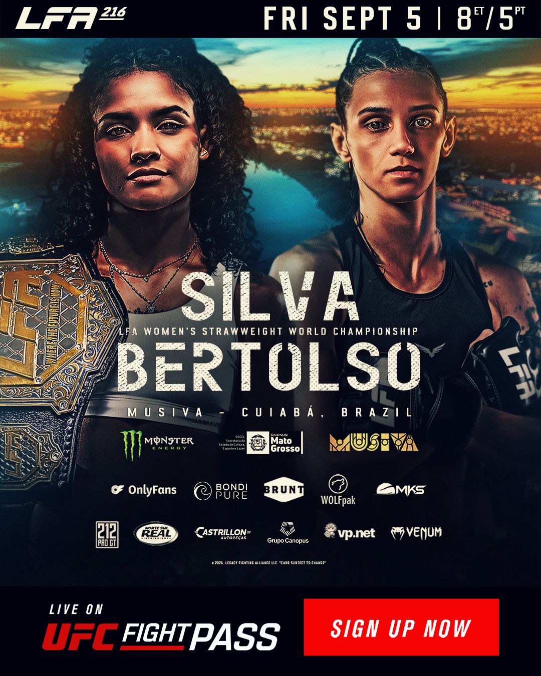 Legacy Fighting Alliance - LFA at Premier Theater at Foxwoods Resort Casino