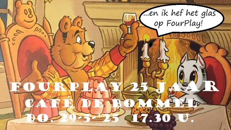 FourPlay's 25-jarig jubileum in De Bommel