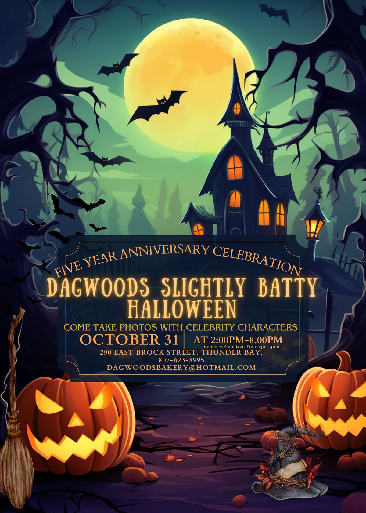 Dagwoods Slightly Batty Halloween 