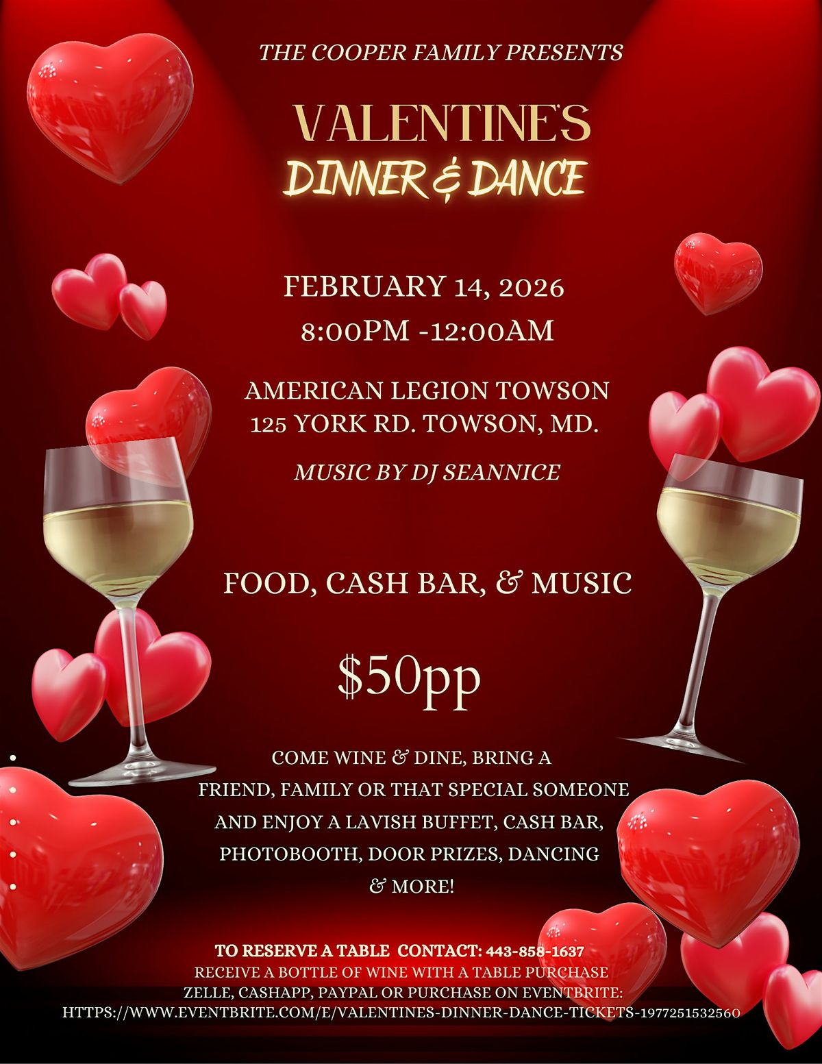 VALENTINES DINNER & DANCE