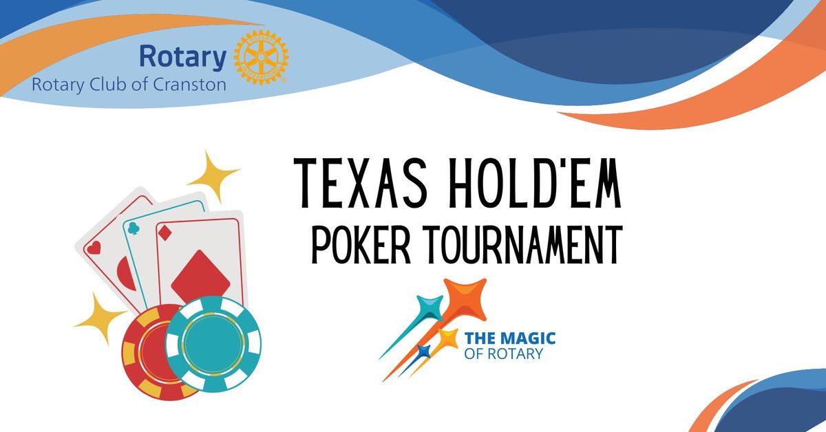 Texas Hold'em Poker Tournament Fundraiser